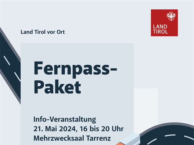 Info-Veranstaltung: Fernpass-Paket