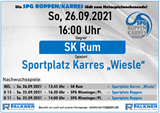 Heimspiel SPG Roppen/Karres vs. SC Rum