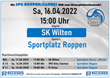 Heimspiel SPG Roppen/Karres vs. SK Wilten